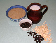 diet with acupuncture, oatmeal ingredients